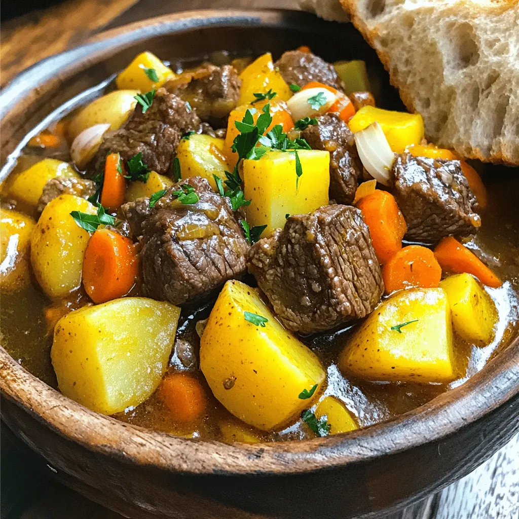 Dwarven Feast Stew Rich in Flavor and Tradition