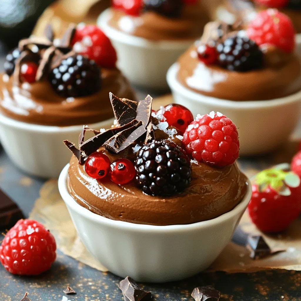 Chocolate Avocado Mousse Rich and Creamy Delight