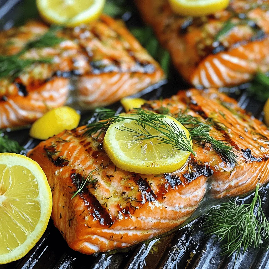 Lemon Dill Grilled Salmon Flavorful and Fresh Dish