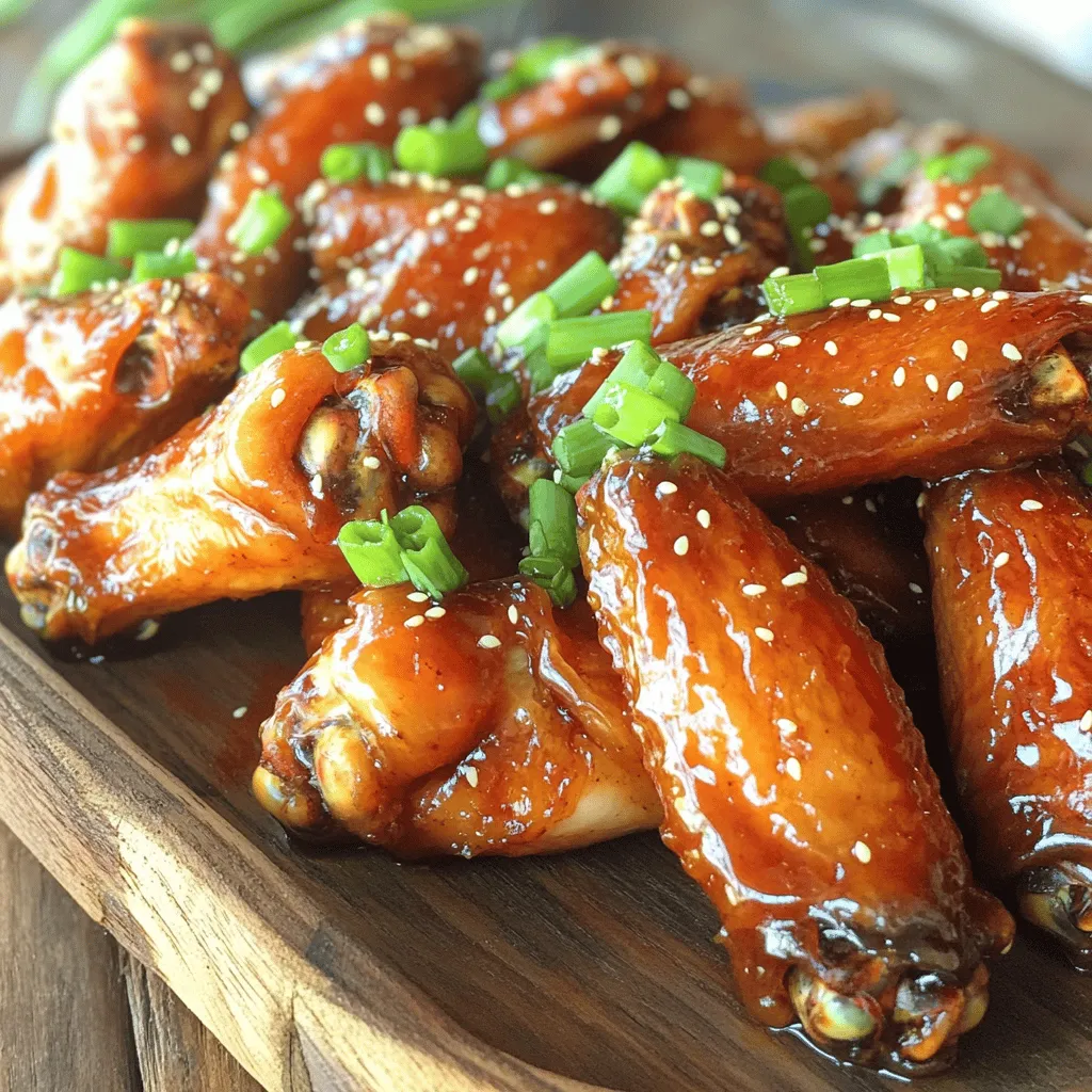 Honey Soy Glazed Chicken Wings Easy and Flavorful Dish