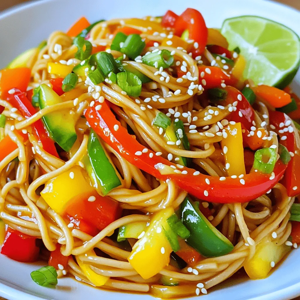 Minute Chili Garlic Soba Stir-Fry Quick and Tasty Meal