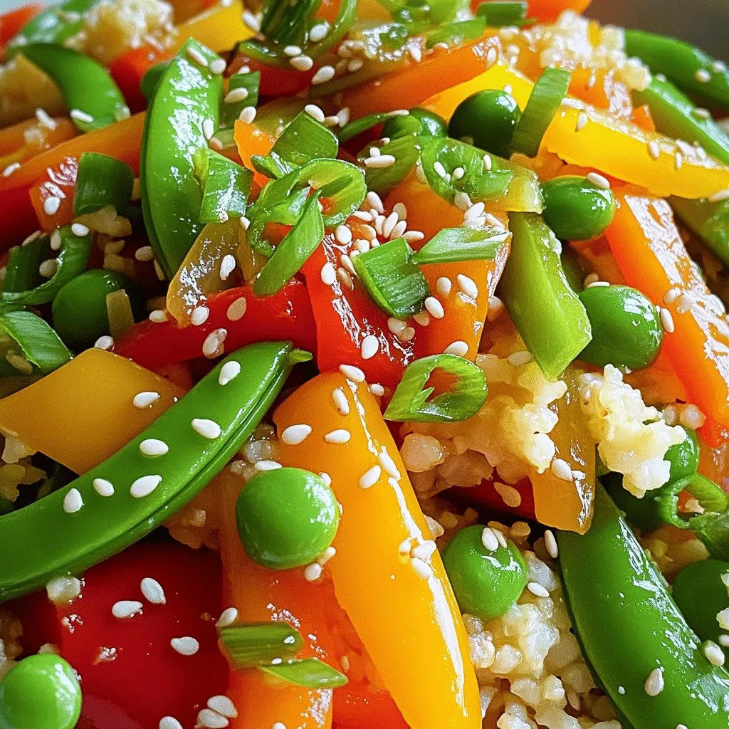 Cauliflower Rice Stir-Fry Flavorful Veggie Delight