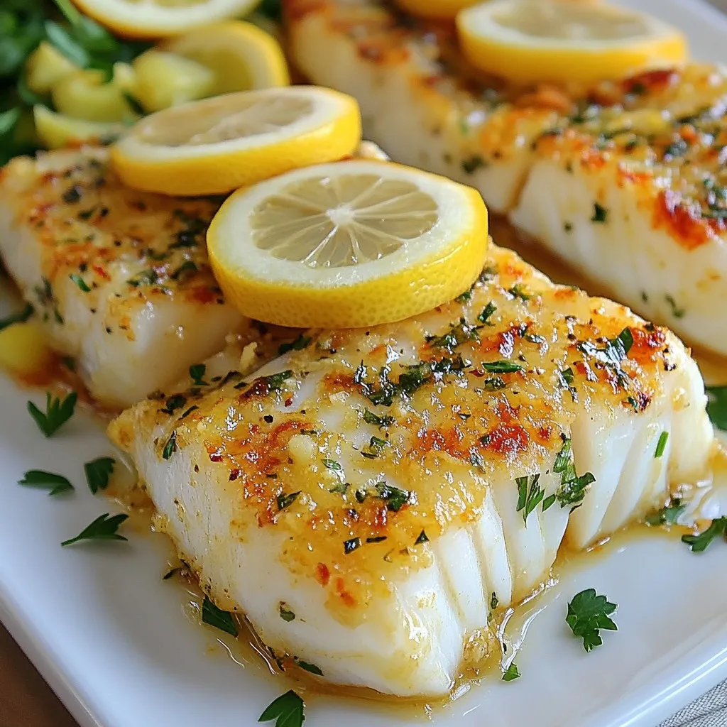 Lemon Herb Baked Cod Fresh and Simple Recipe