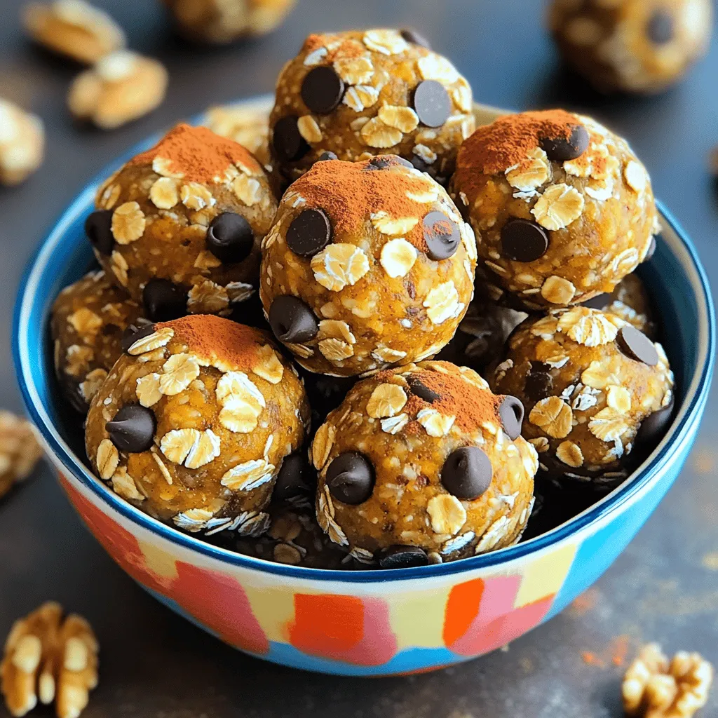 Pumpkin Spice Energy Balls Nourishing and Tasty Treat