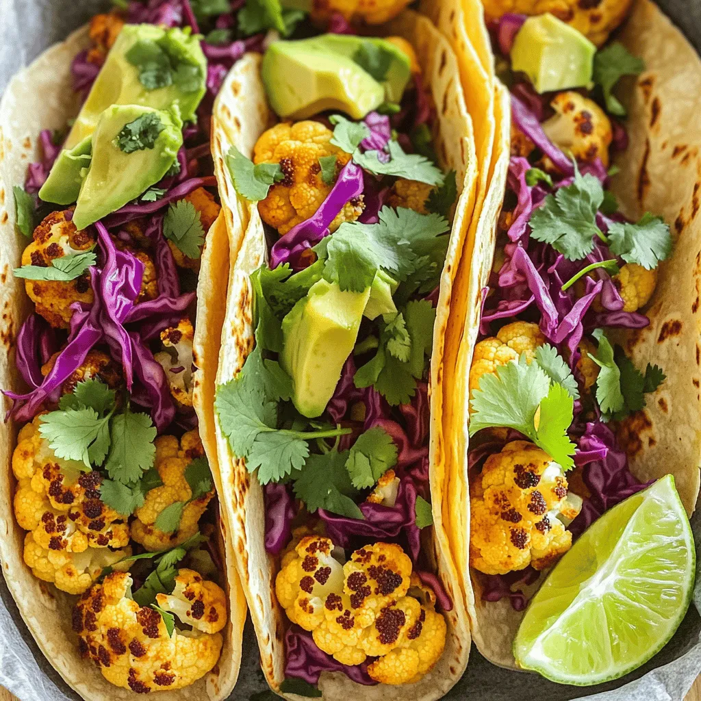Vegan Cauliflower Tacos Flavorful and Simple Recipe