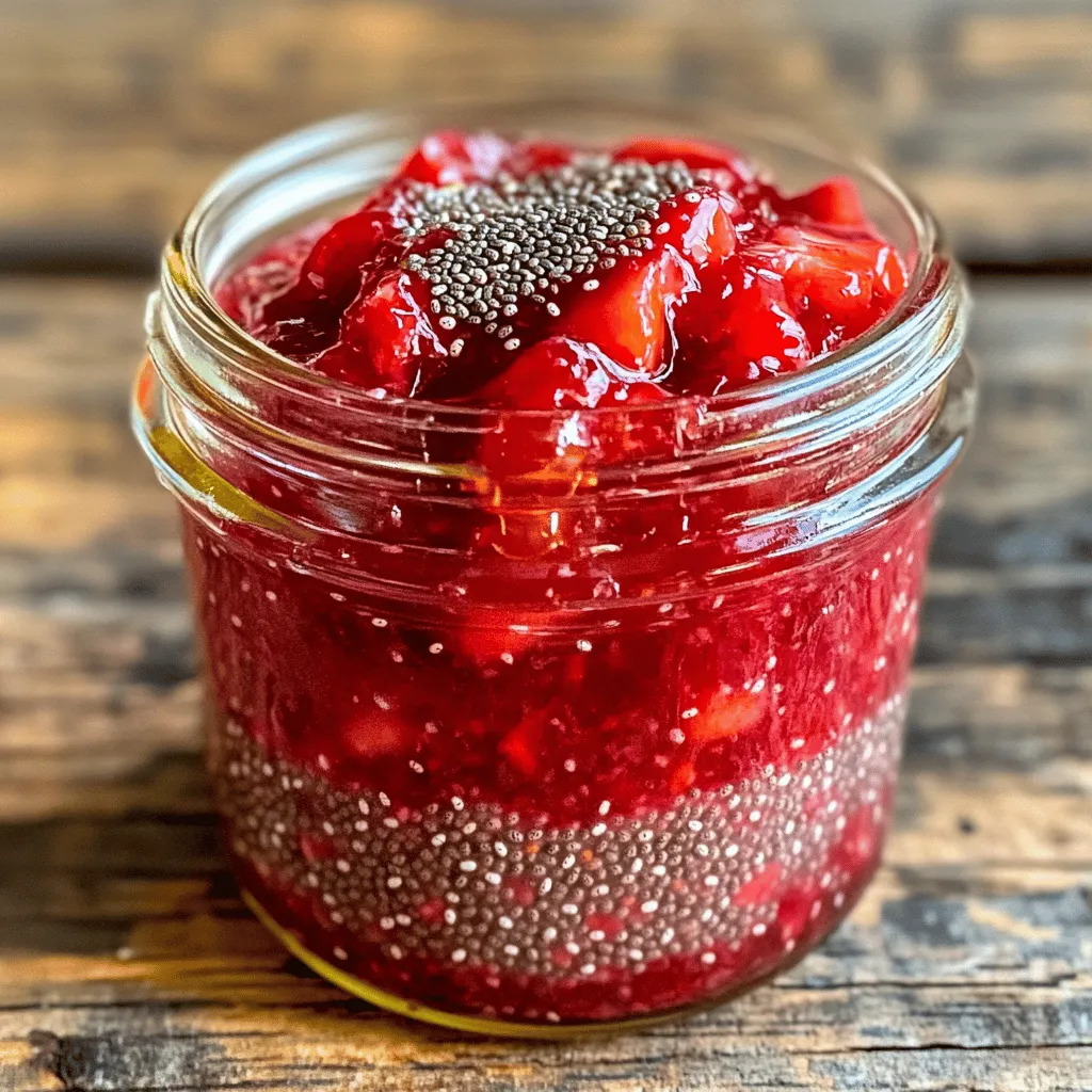 Strawberry Chia Seed Jam Simple and Tasty Recipe