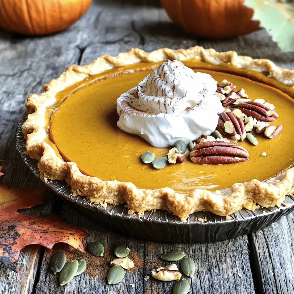 Vegan Pumpkin Pie Flavorful and Simple Recipe Guide
