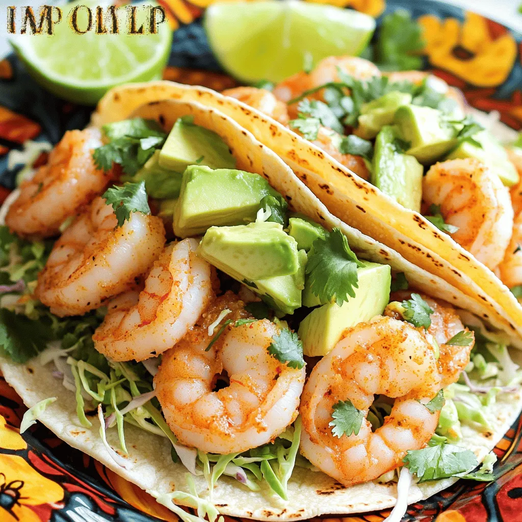 Spicy Garlic Shrimp Tacos Flavorful and Easy Recipe