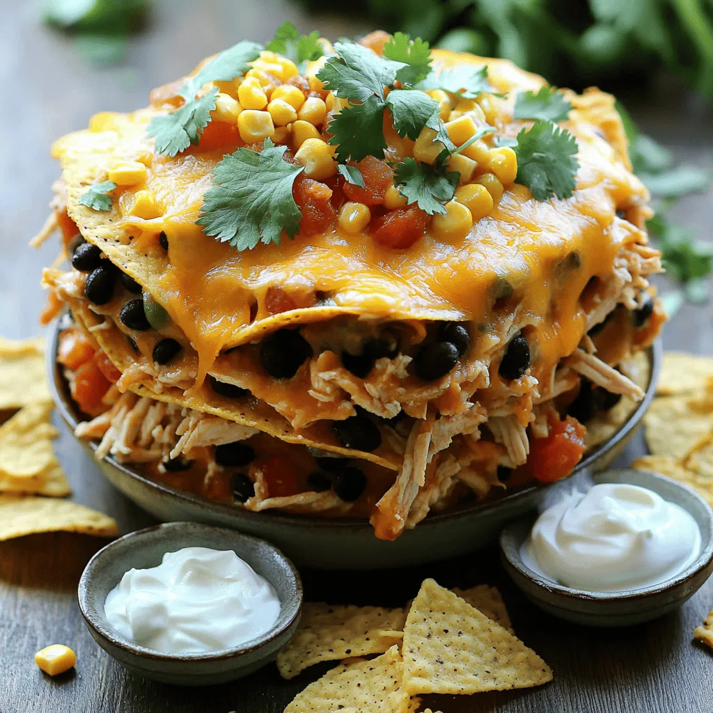 Flavorful Chicken Taco Casserole Easy Weeknight Meal