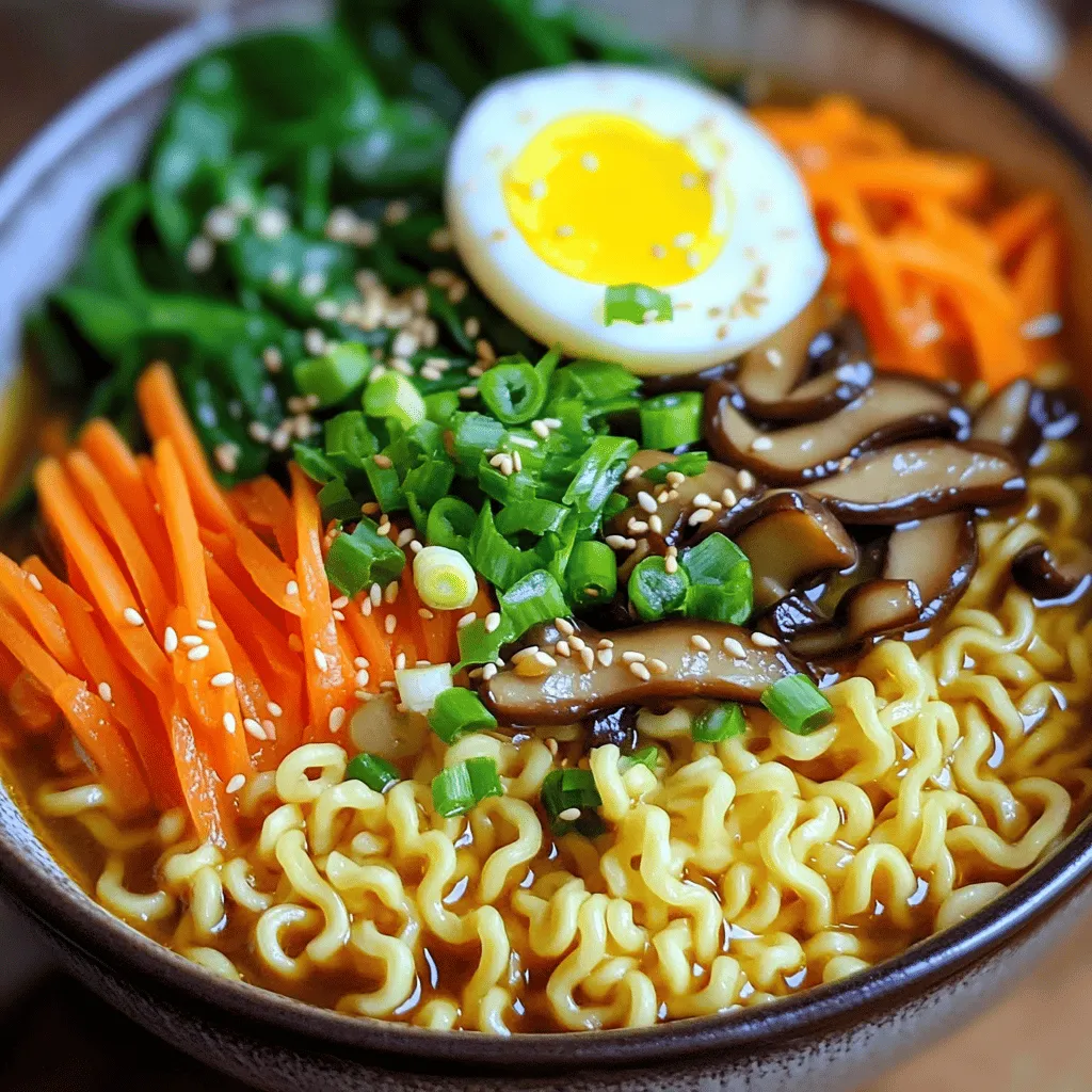 Spicy Garlic Ramen Bowls Flavorful and Easy Recipe