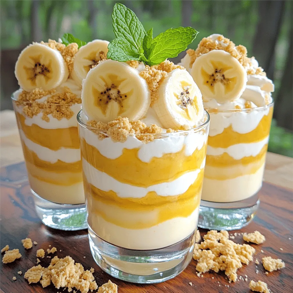Creamy Banana Dessert Delight in Every Bite