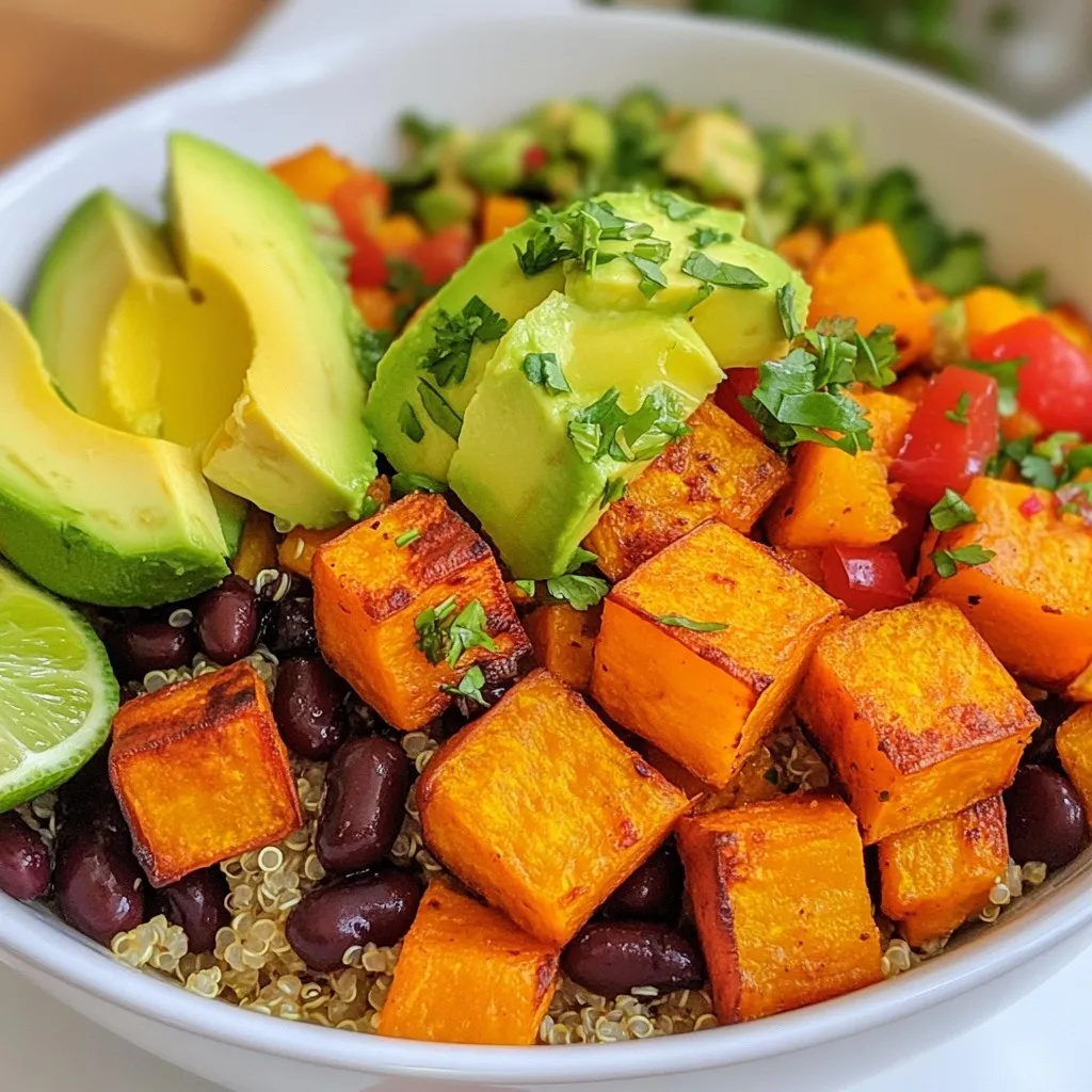 Roasted Sweet Potato Quinoa Bowls Simple and Healthy
