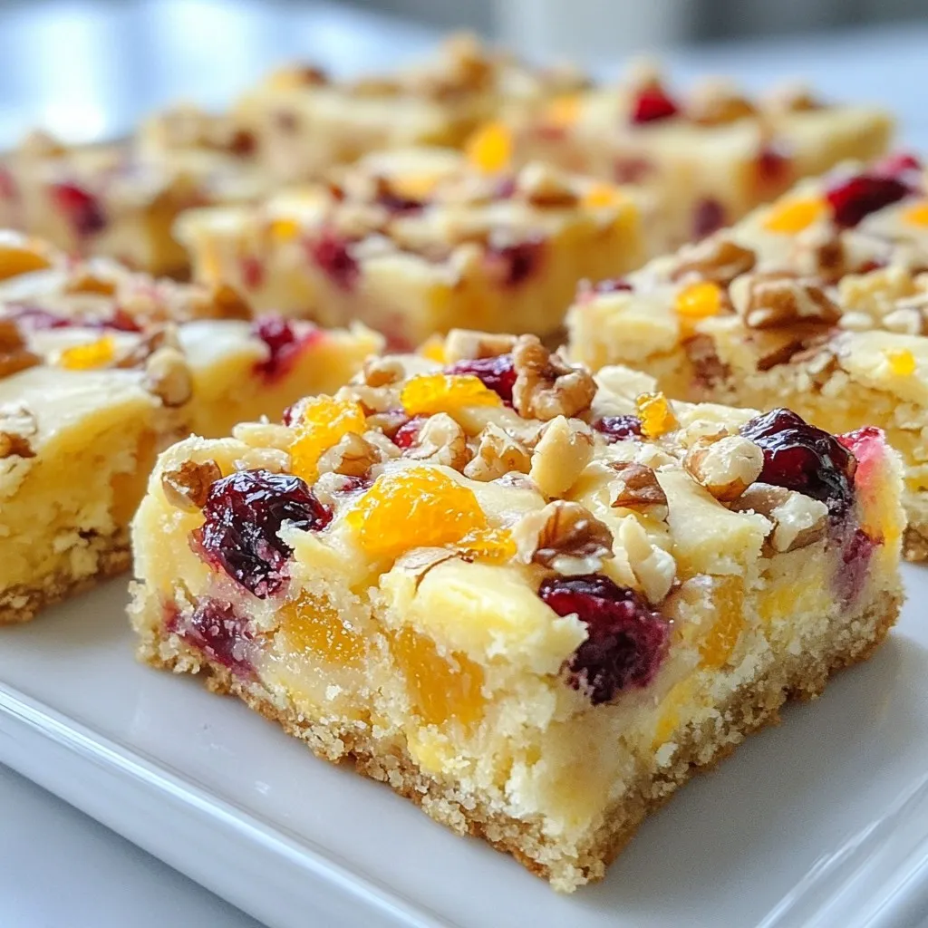 Cranberry Orange Bliss Bars Simple and Sweet Treats