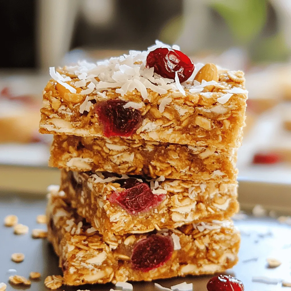 Cherry Almond Energy Bars Simple and Healthy Snack
