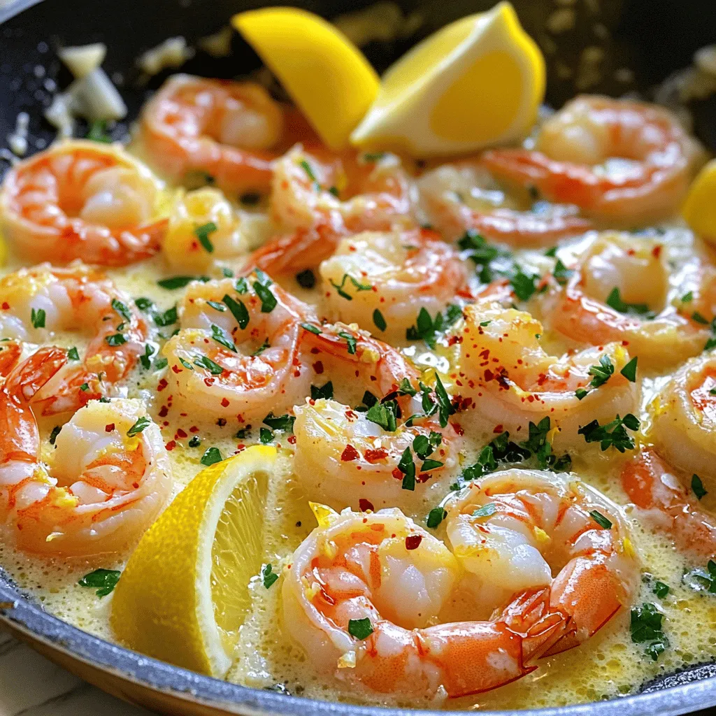 Zesty Lemon Garlic Shrimp Savory and Simple Meal
