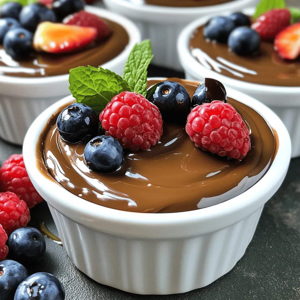 Vegan Chocolate Avocado Mousse Rich and Creamy Delight