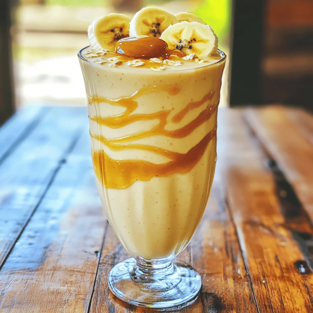 Peanut Butter Banana Smoothie Healthy and Delicious Treat