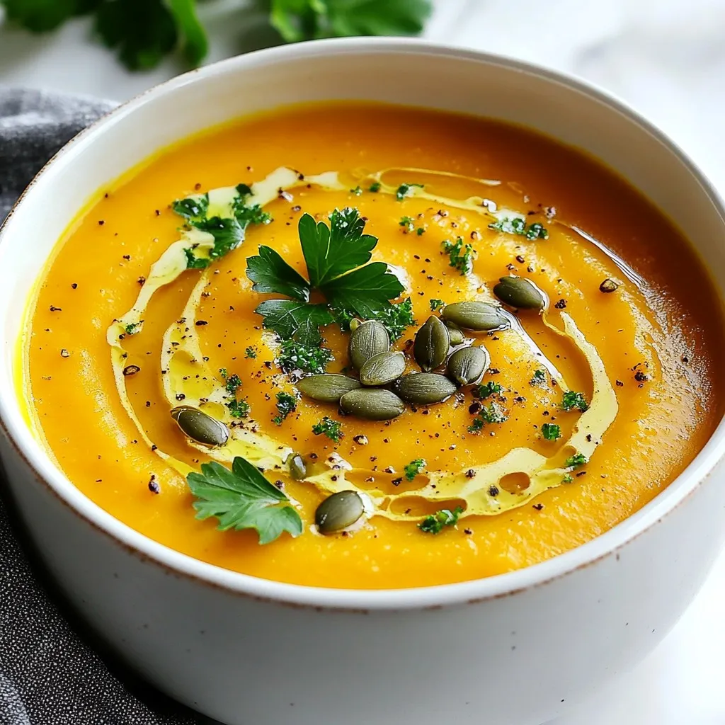 Roasted Pumpkin Soup Simple and Creamy Delight