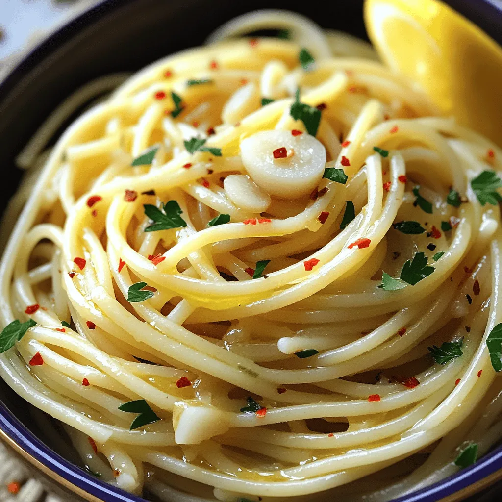 Spaghetti Aglio e Olio Savory and Simple Recipe