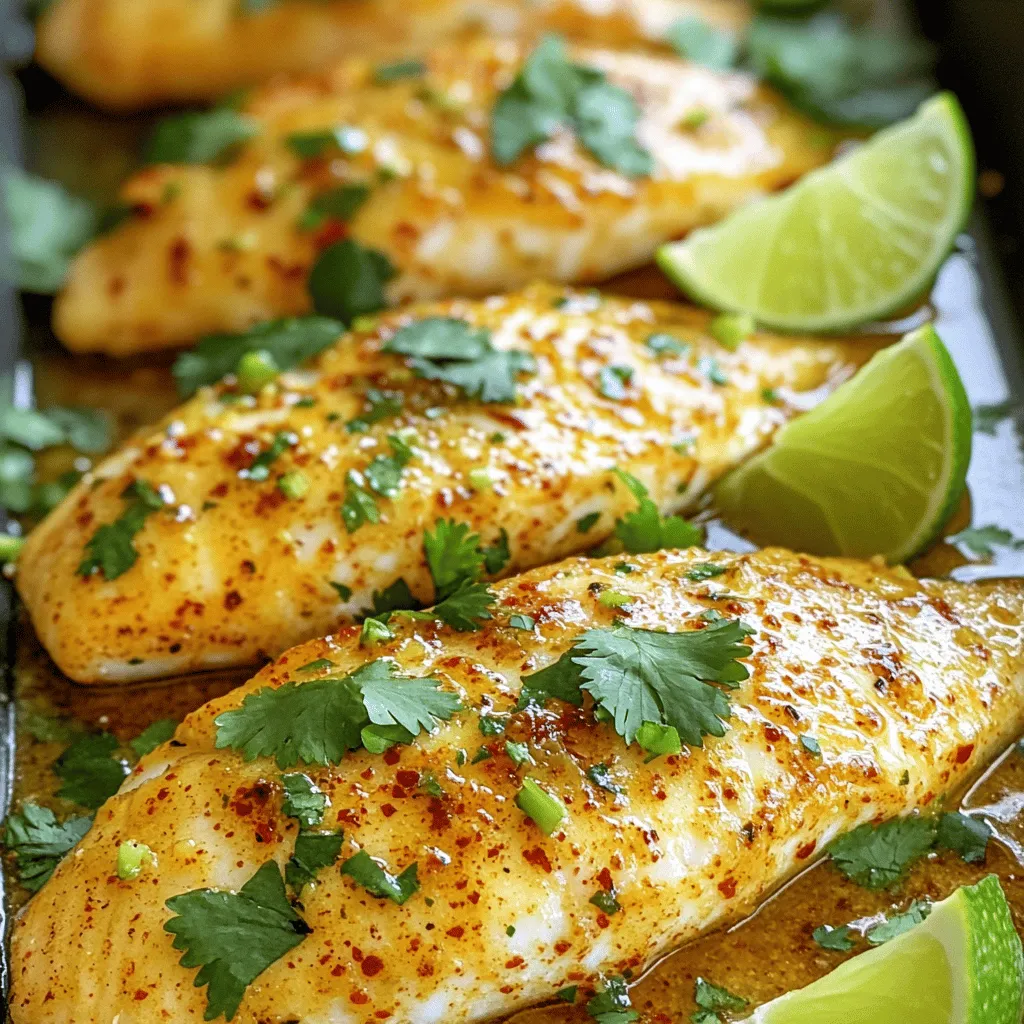 Chili Lime Baked Tilapia Flavorful and Simple Recipe