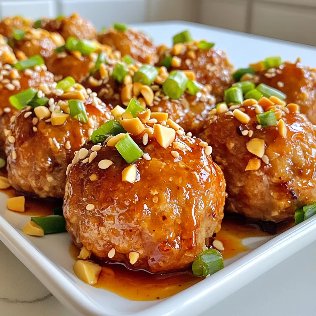 Firecracker Chicken Meatballs Flavorful Quick Recipe