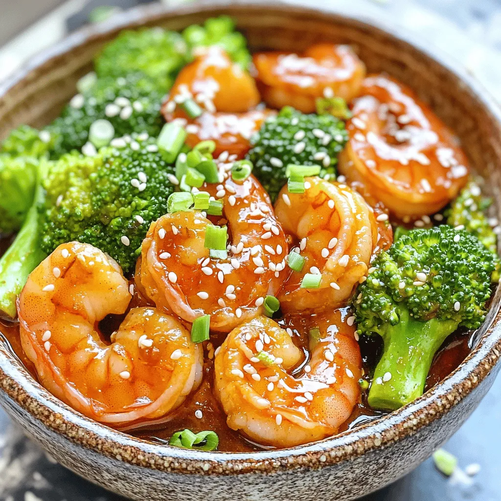 Savory 20-Minute Sriracha Shrimp and Broccoli Dish