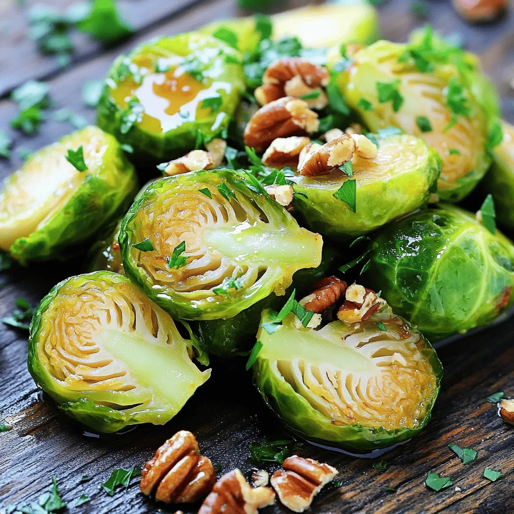 Maple Dijon Roasted Brussels Sprouts Bold Flavor Dish
