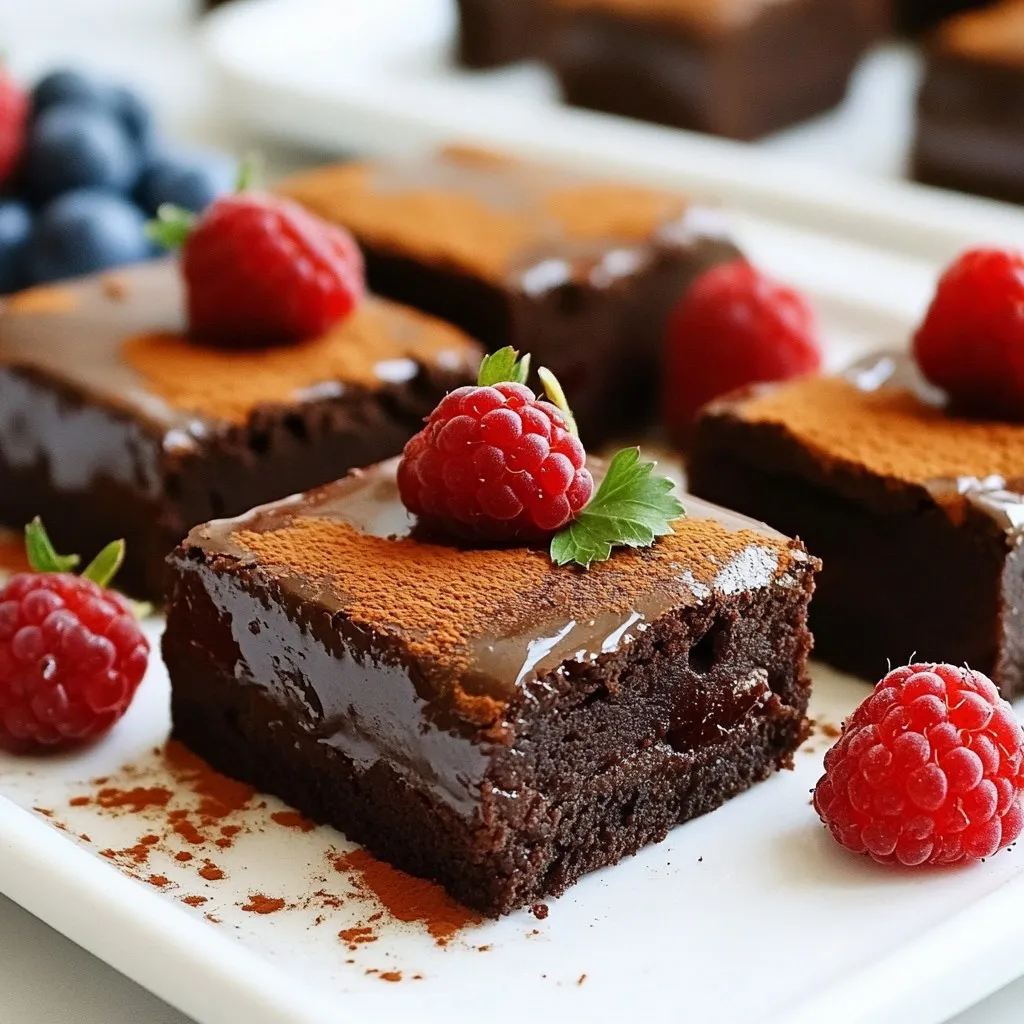 Fudgy Black Bean Brownies Delicious and Simple Recipe