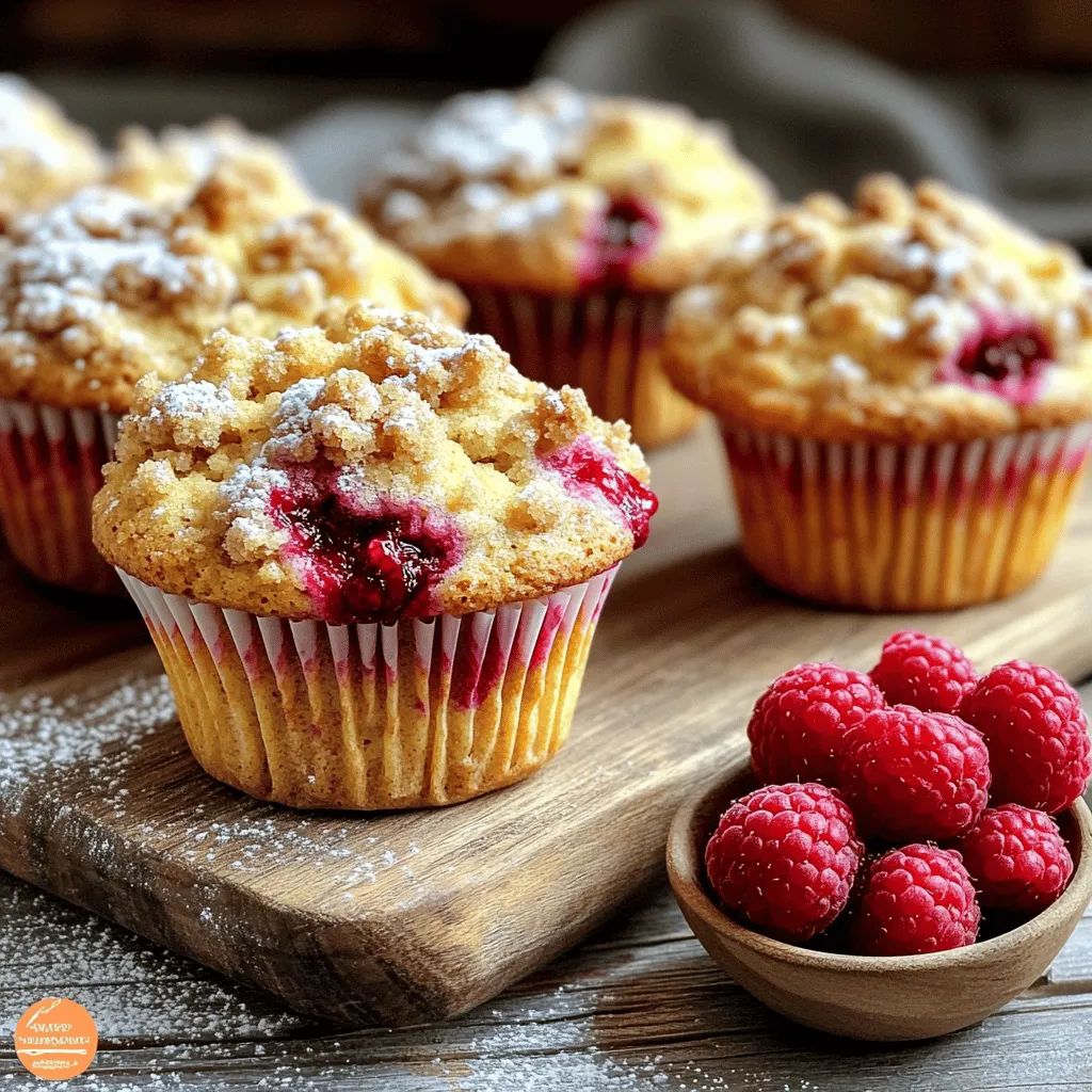 Raspberry Streusel Muffins Bakery Delightful Recipe