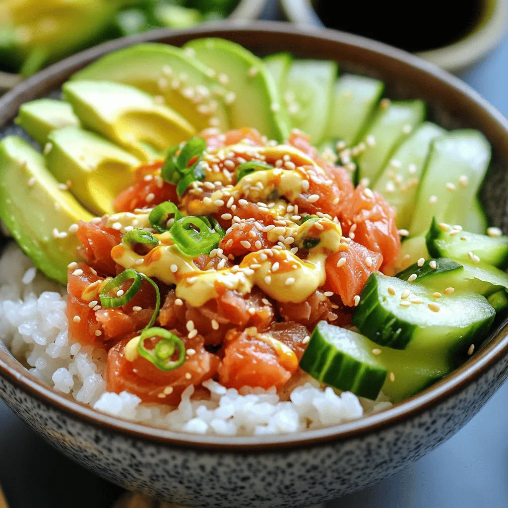 Spicy Tuna Sushi Bowls Flavorful and Fresh Meal Idea