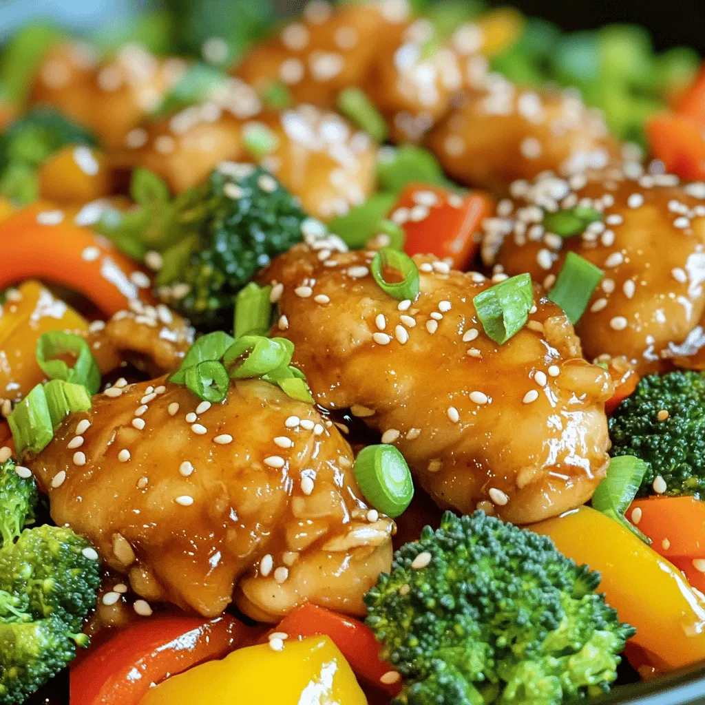 Honey Garlic Chicken Stir Fry Flavorful Quick Meal
