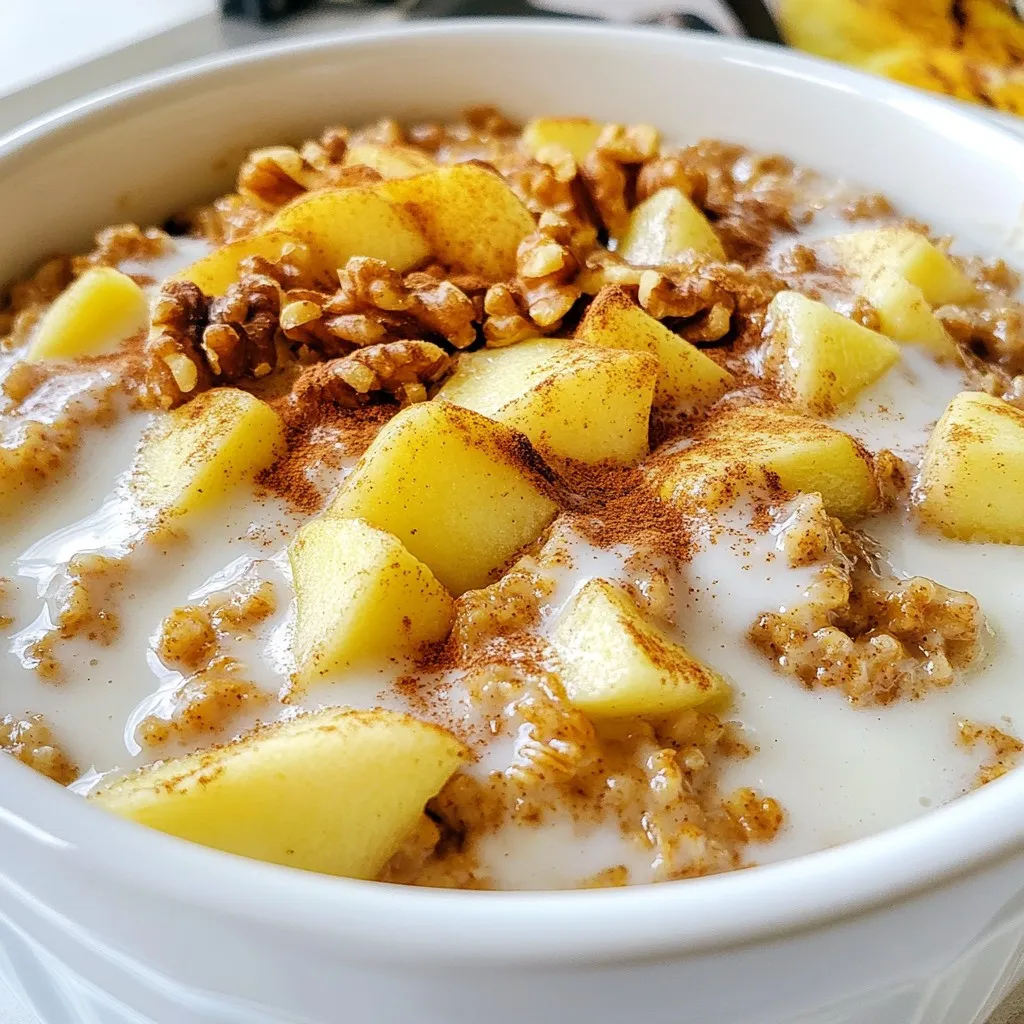 Apple Cinnamon Baked Oatmeal Yummy Breakfast Delight