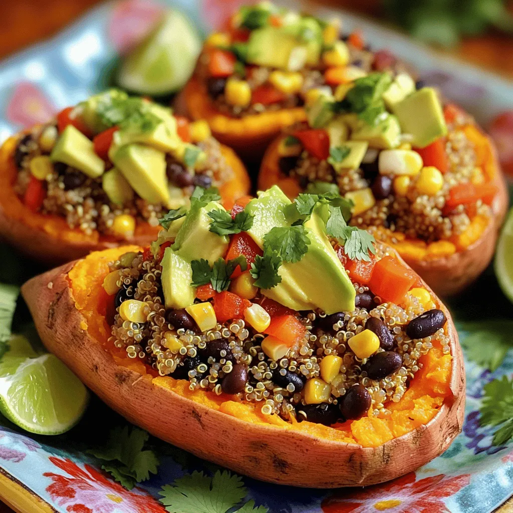 Savory Stuffed Sweet Potatoes Delicious and Nutritious