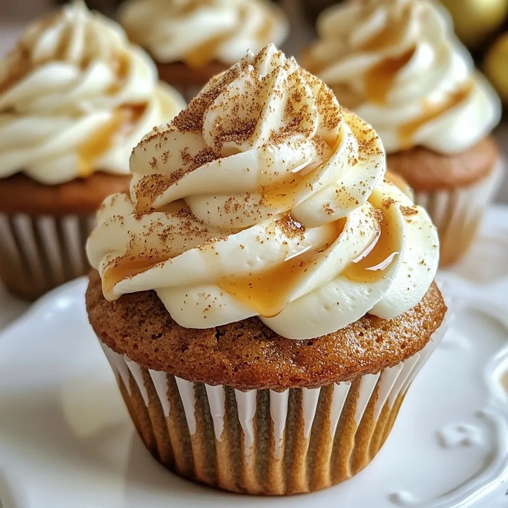 Gingerbread Latte Cupcakes Delightfully Spiced Treat