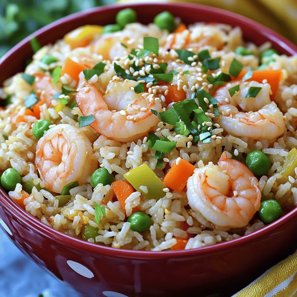 Savory Shrimp Fried Rice Quick and Easy Recipe