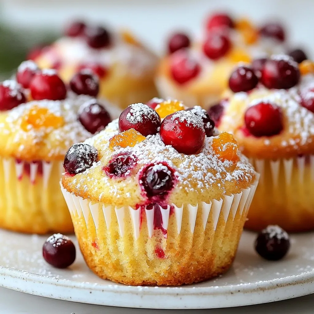 Cranberry Orange Muffins Easy and Flavorful Recipe
