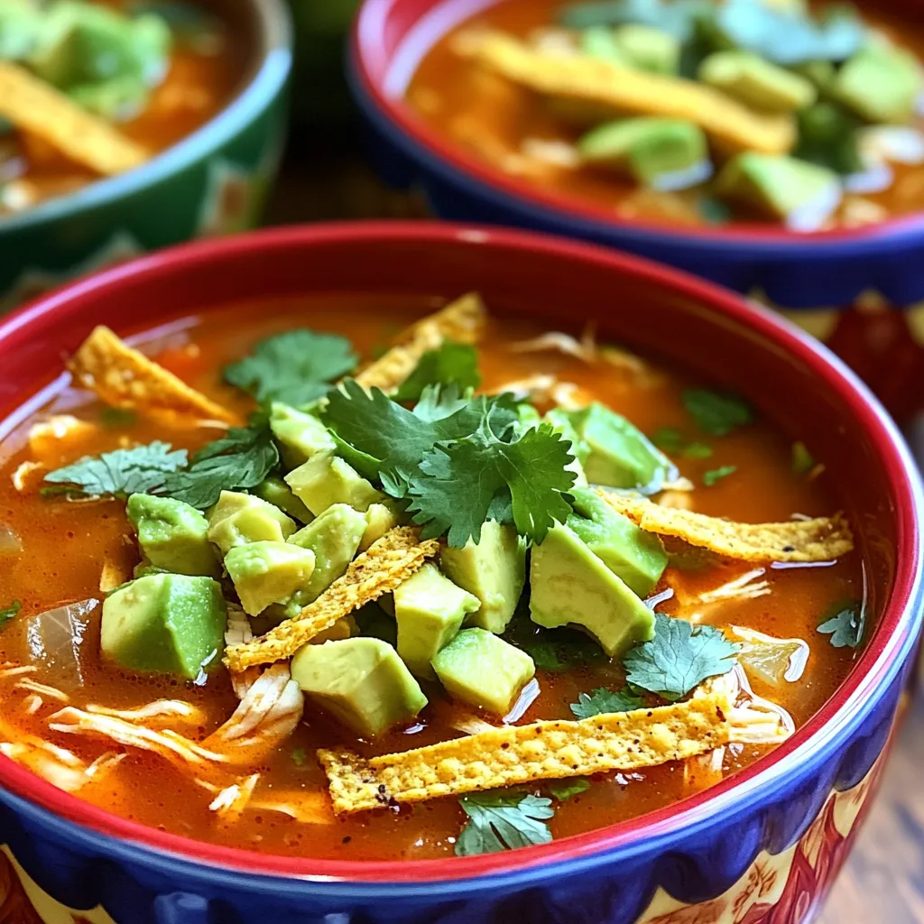 Classic Chicken Tortilla Soup Flavorful and Easy Recipe