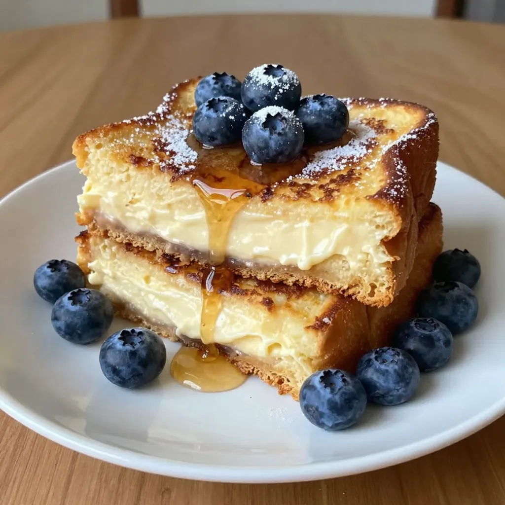Delicious Blueberry Cheesecake French Toast Recipe
