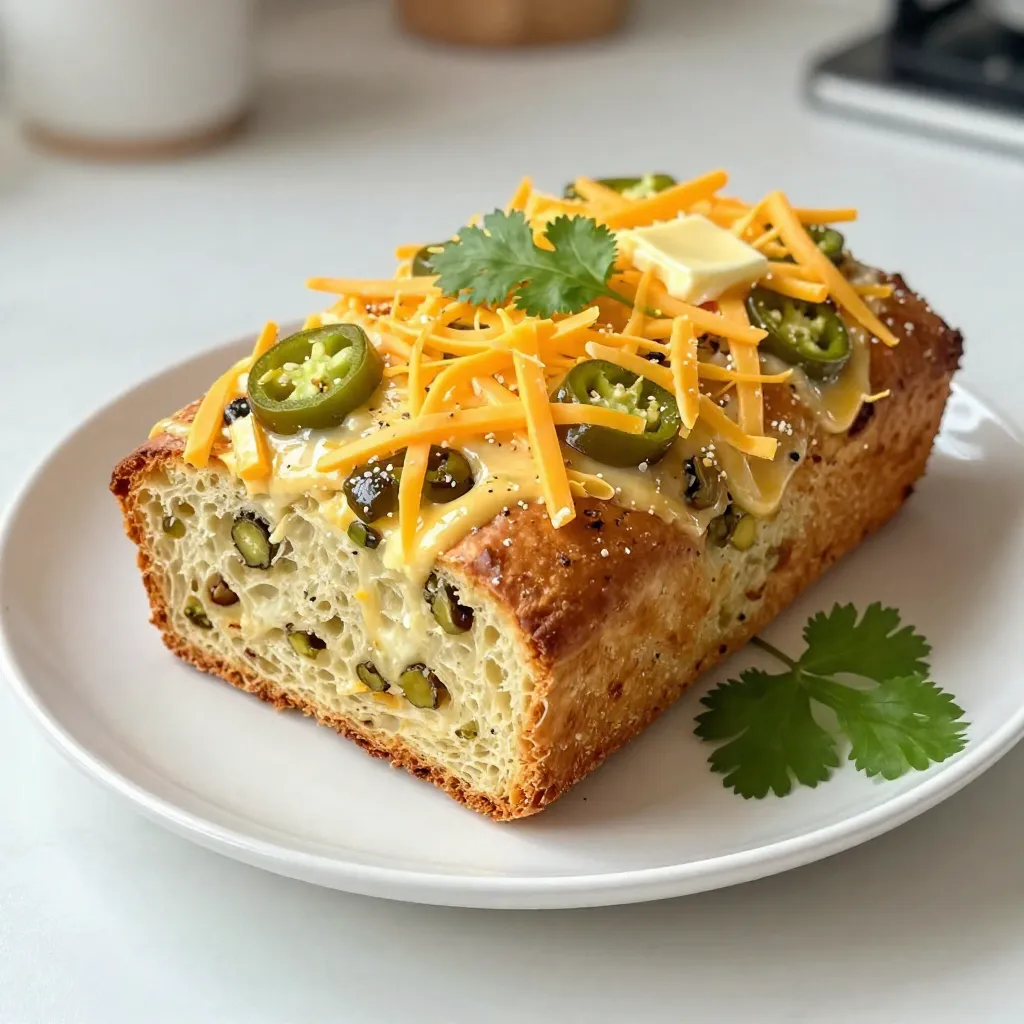 Jalapeño Cheddar Beer Bread Lively Flavor Experience