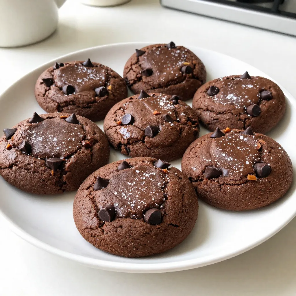 Spicy Mexican Hot Chocolate Cookies Delightful Recipe