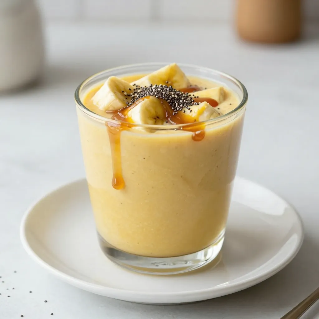 Peanut Butter Banana Smoothie Simple and Tasty Recipe