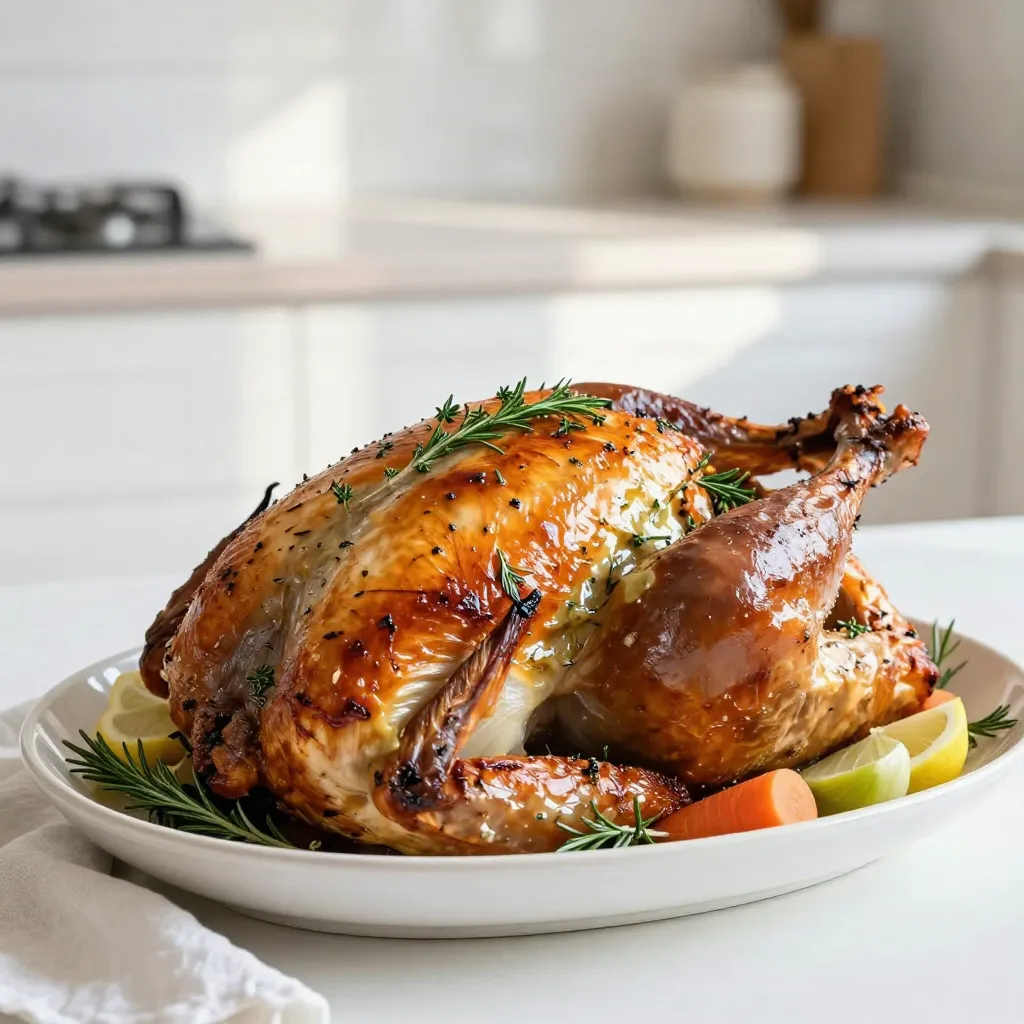 Herb Butter Roasted Turkey Flavorful and Juicy Delight