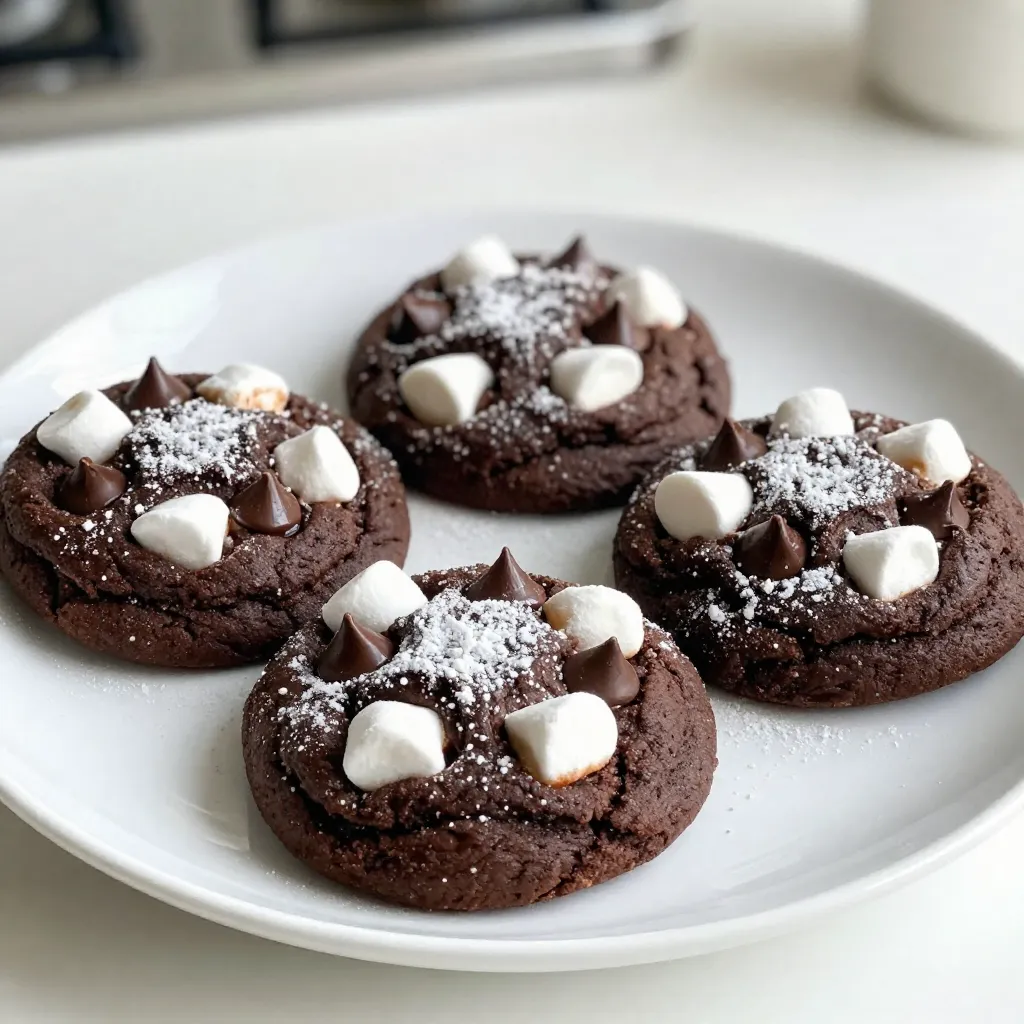 Chocolate Marshmallow Cookies Delightful and Easy Treat