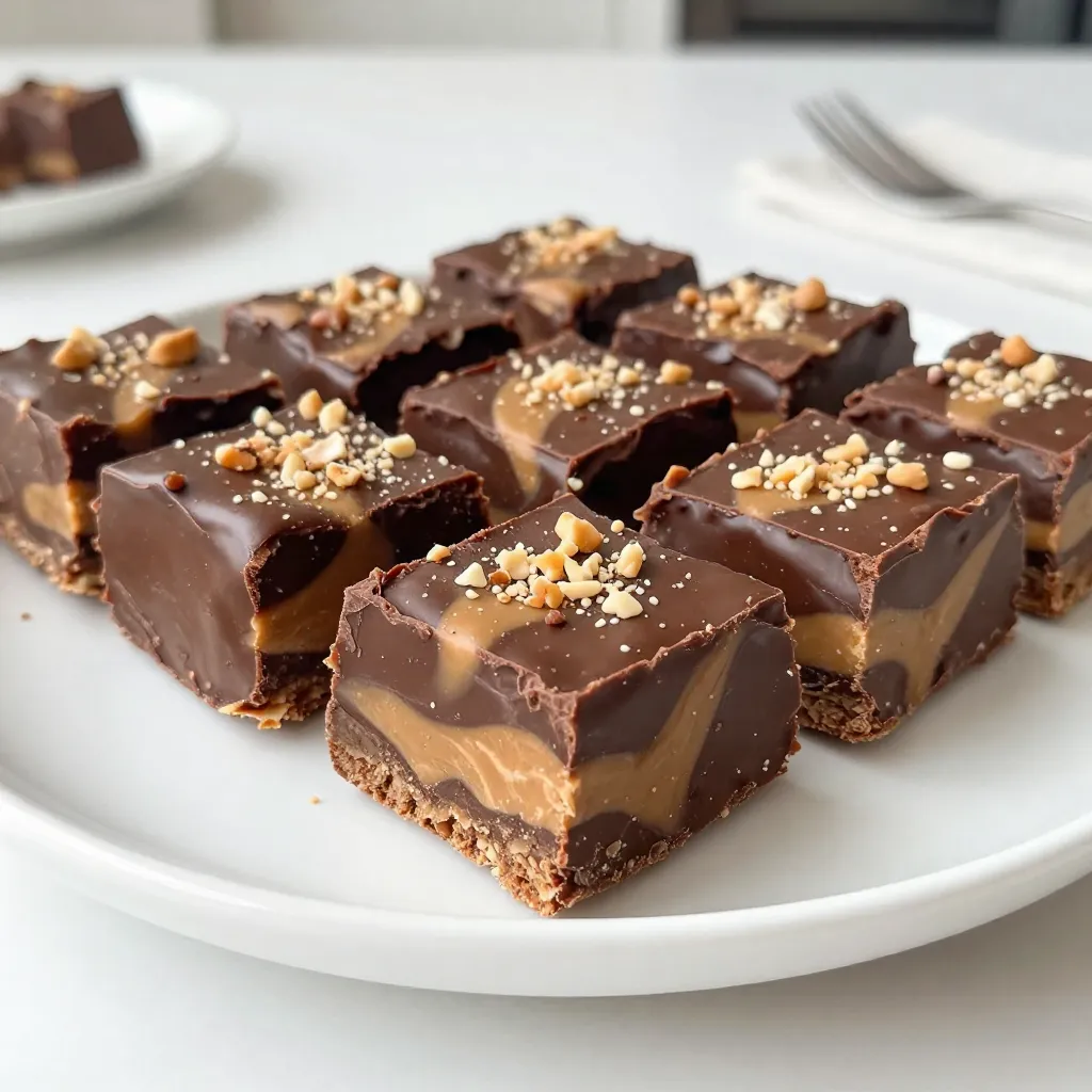 Chocolate Peanut Butter Swirl Fudge Irresistible Treat