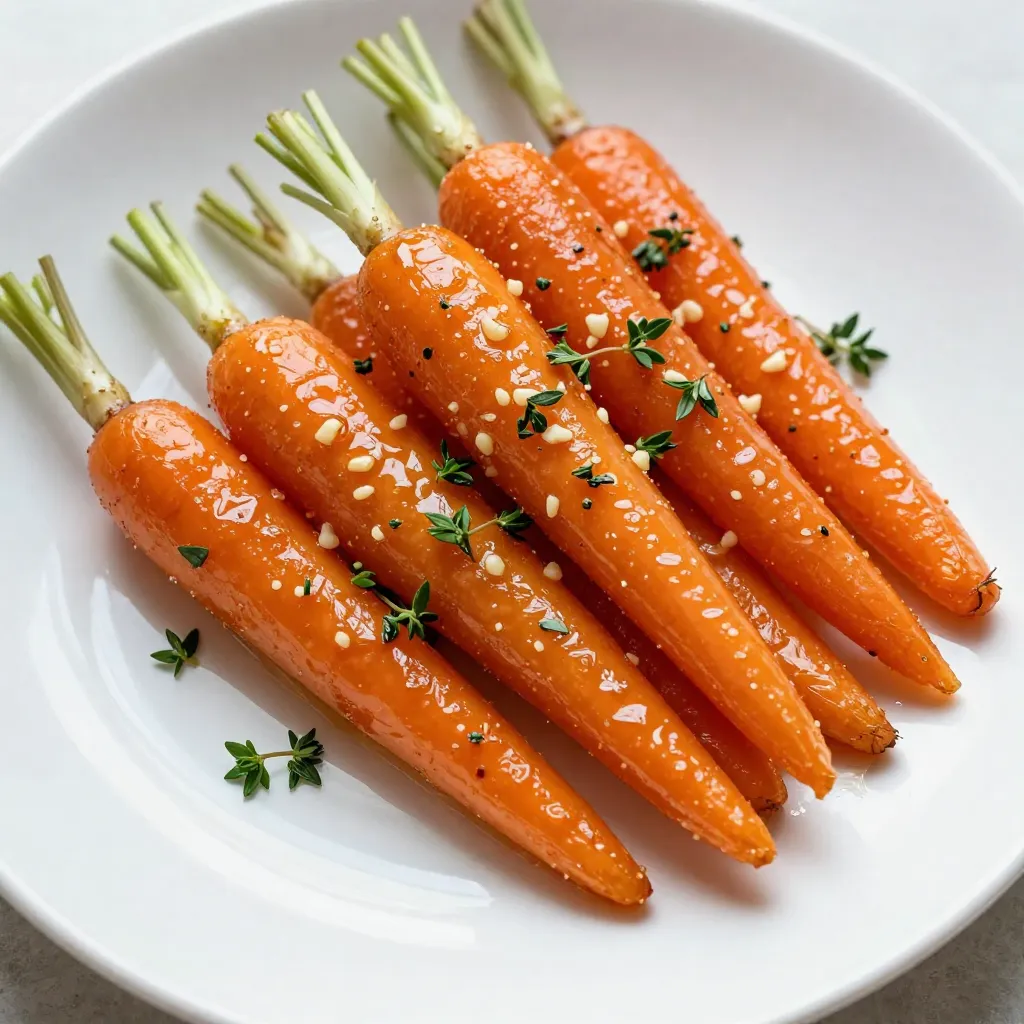 Honey Garlic Glazed Carrots Savory and Simple Dish