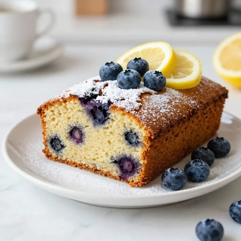 Blueberry Lemon Pound Cake Delightful and Simple Recipe