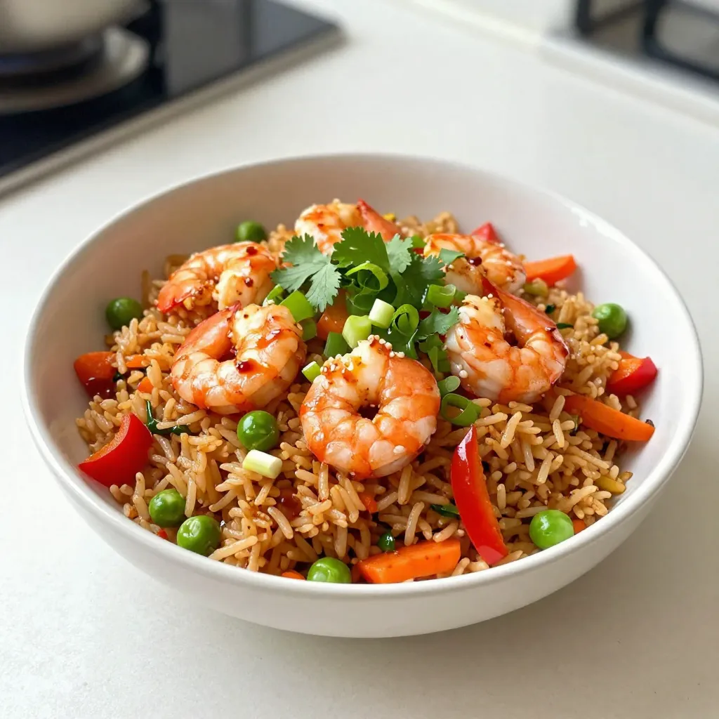 Spicy Shrimp Fried Rice Flavorful and Quick Meal
