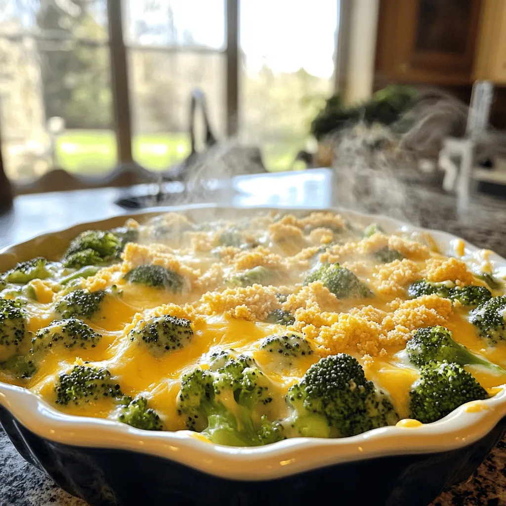 Cheesy Broccoli Casserole Simple and Comforting Dish