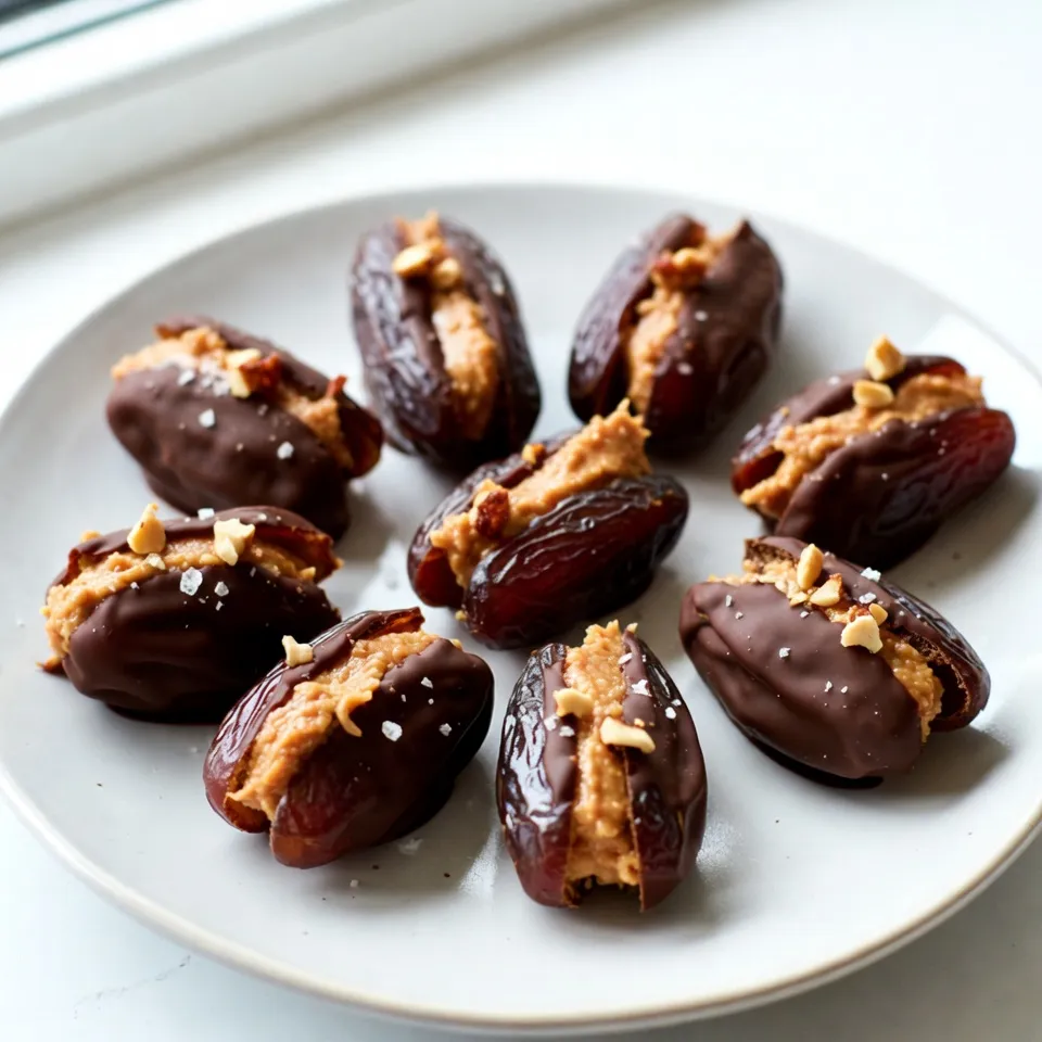 Peanut Butter Stuffed Dates Delicious and Easy Snack
