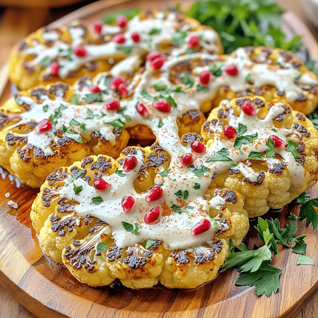 48. Roasted Cauliflower Steaks Savory and Flavorful Dish